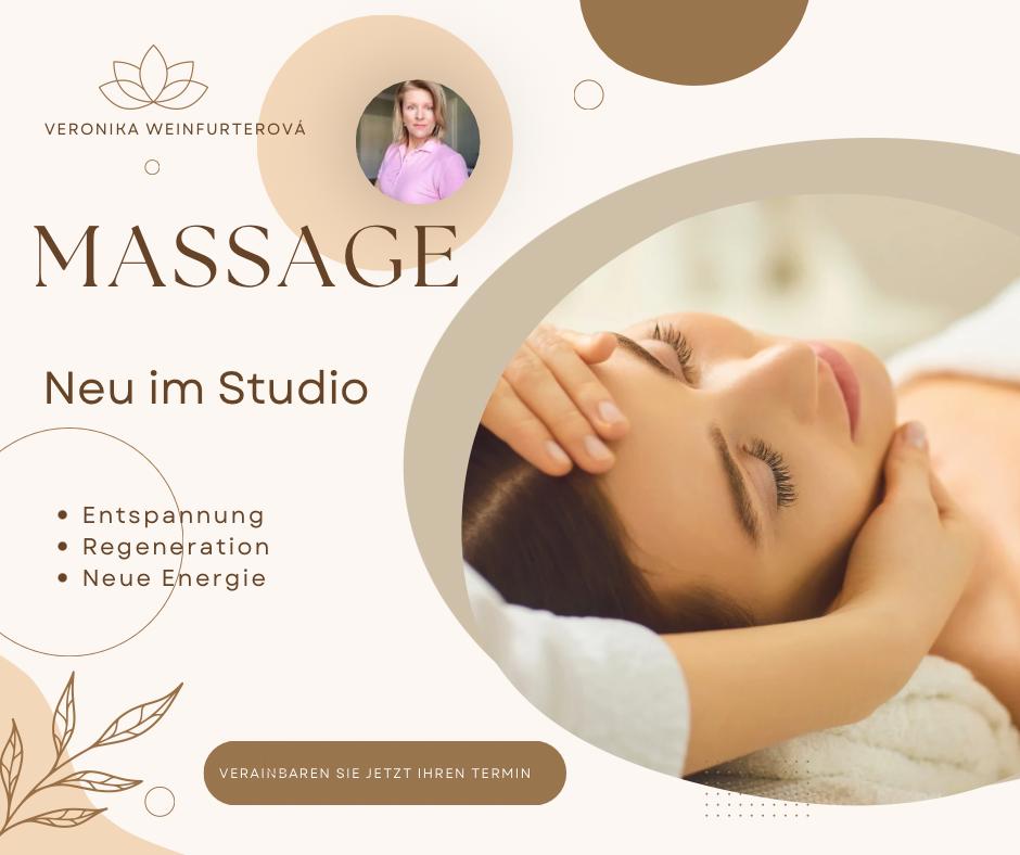 Neu – Massageangebot